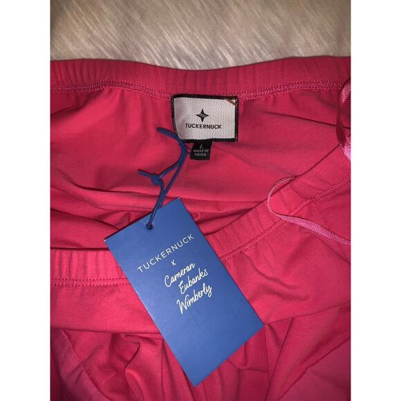 Tuckernuck x Cameren Eubanks Women’s Pink Midi Dress Size Large - Picture 4 of 7